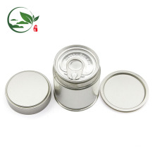 Acepte el logotipo personalizado Matcha Pop-top Can, Matcha Round Tin Can With Screw Lid